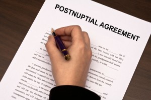 Some people believe that if you marry your spouse without a prenuptial agreement, the income and assets acquired during the marriage will always be marital property. That is a misconception. You can designated you and your spouses rights to property, among other things, through a postnuptial agreement.