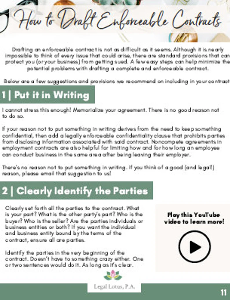 Dog Walking Services Agreement; contract for dog walking - Image 9