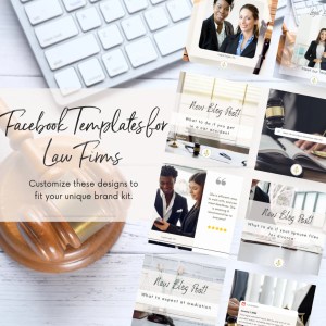 .Unlock the Potential of Your Facebook Page with Professional Legal Templates for Lawyers, Judges, and Law Firm. Save time and keep your marketing clean.