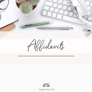 Affidavit